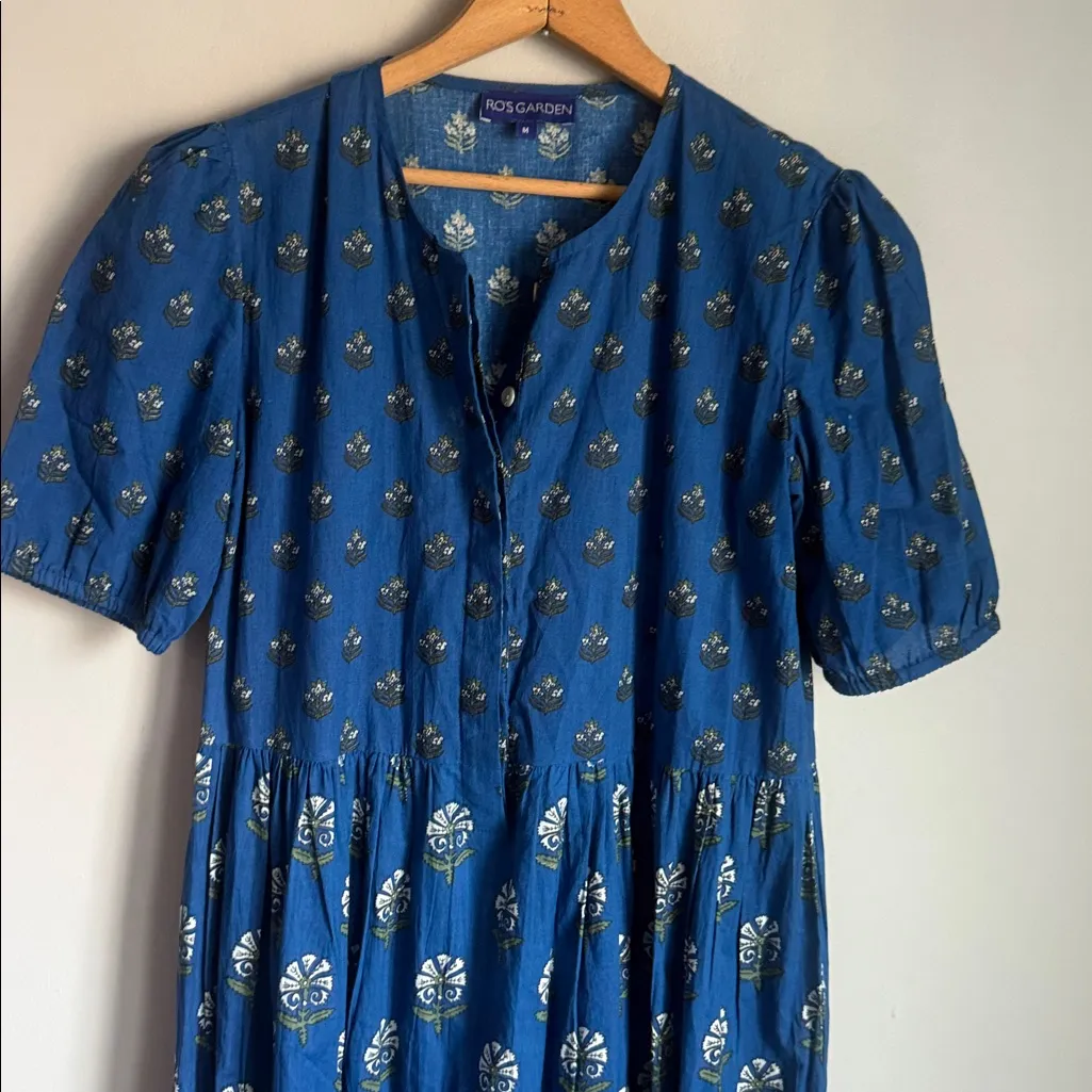 Tuckernuck Ro's Garden Daphne Midi Dress Medium - Image 5