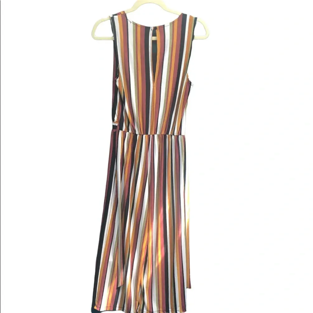 POTTERS POT STRIPED BELTED JUMPSUIT - Image 2