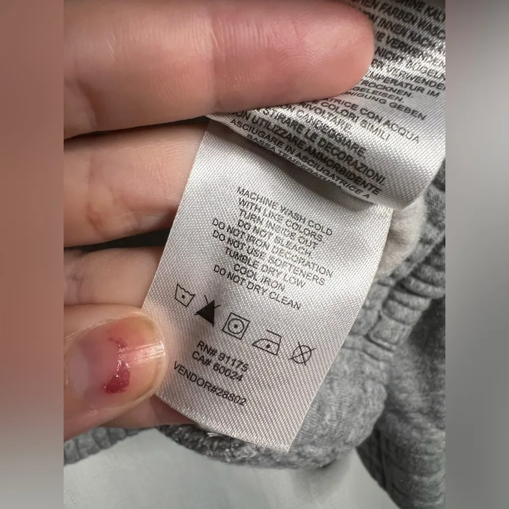 Retro Fila Purple Grey Colorblock 3/4 Zip Sweatshirt Medium - Image 8