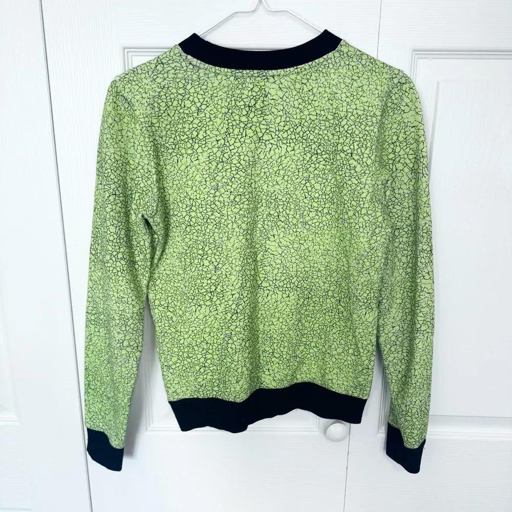 Opening Ceremony crackled crewneck sweatshirt XSMALL - Image 6