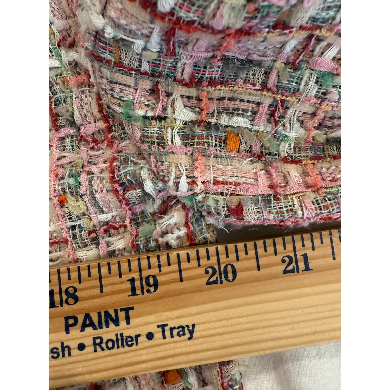 Avec Les Filles Tweed Shacket Jacket Multicolor Women's Size Small Petite - Image 10