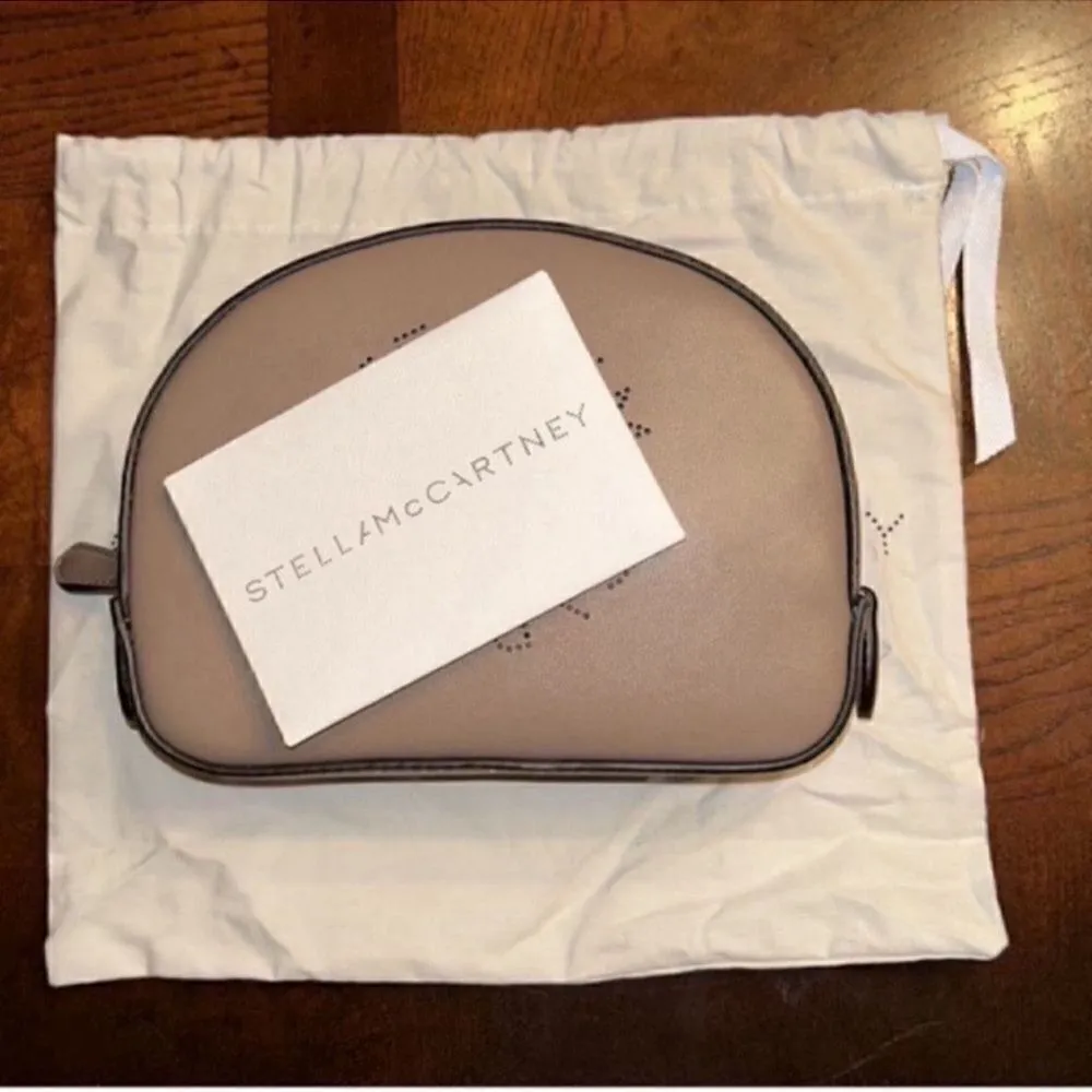 Stella McCartney Rose Pink Leather Pouch - Image 6