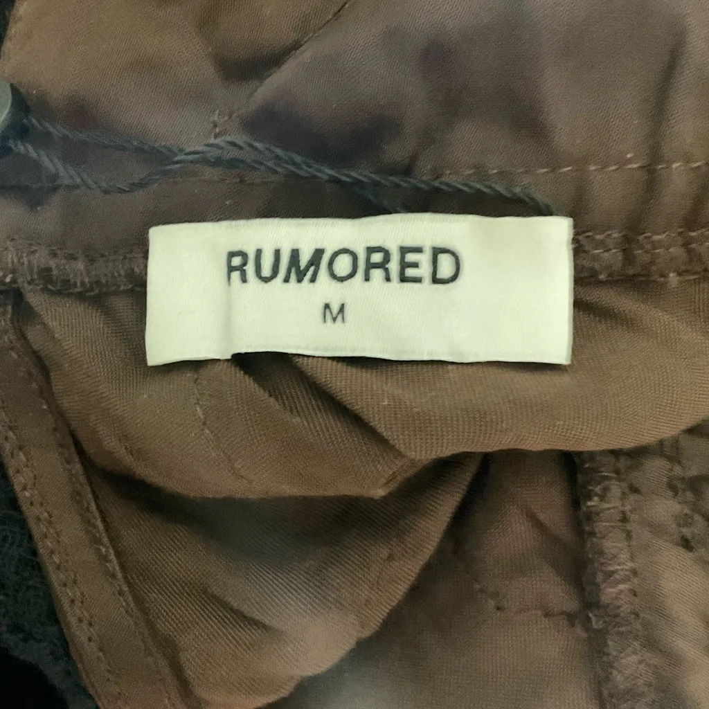 Rumored Venice Maxi Dress (Espresso) NWT Brown Size M - Image 7