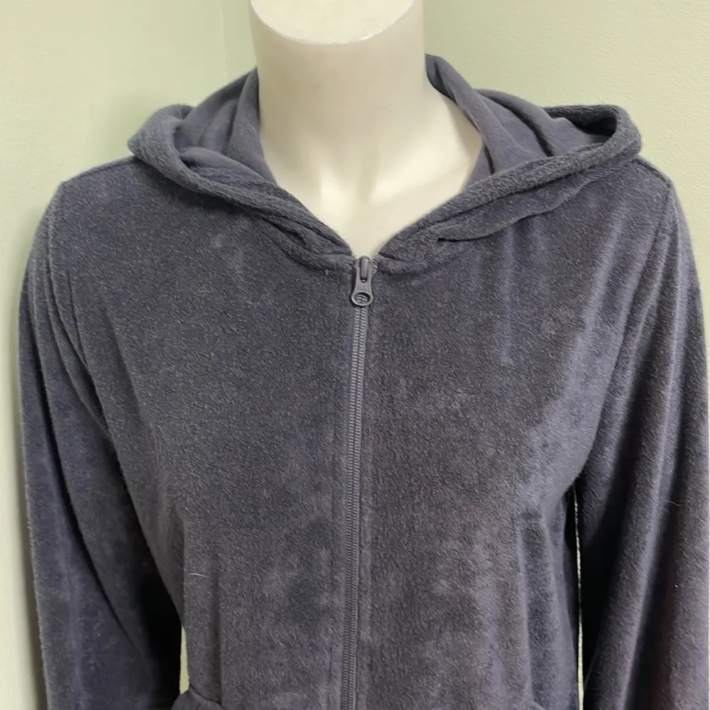 Zella Full Zip Navy Terry Hoodie/Jacket small - Image 3