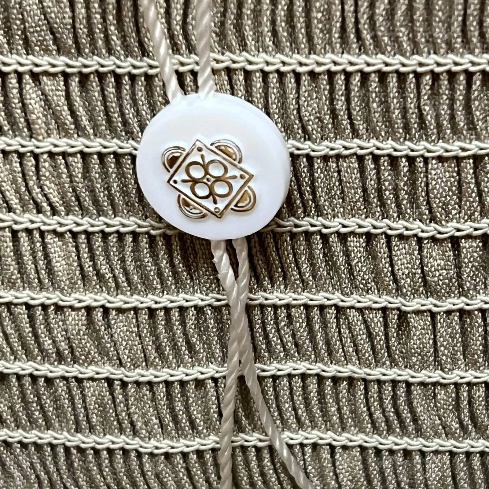 WAYF Crop Top Womens M Beige With Love Juliet Sleeve Linen Blend Boho Victorian - Image 9