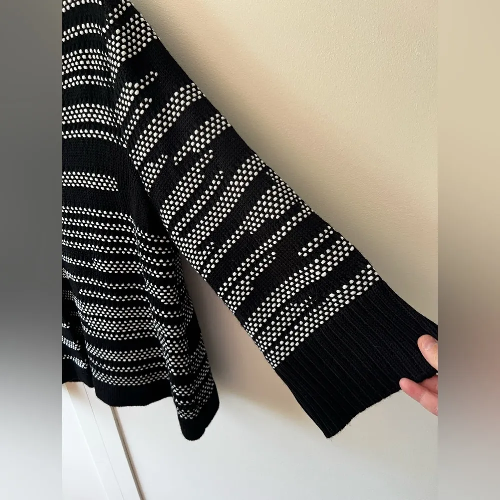 Chicos NWT Wool Blend Cropped Dotted Kendra Cardigan Sweater 3/4 Sleeves Women 1 - Image 13