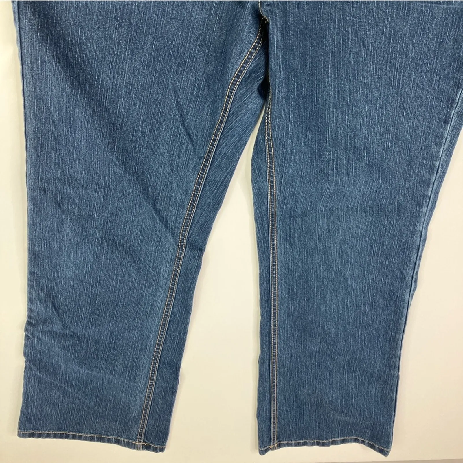 Christopher & Banks | Modern Fit Dark Wash Denim Jeans Cotton Blend 8 SHORT - Image 5