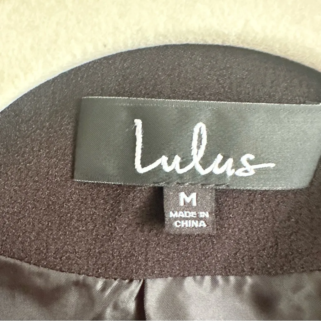 Lulus  Black Women's Blazer Jacket. - Image 3