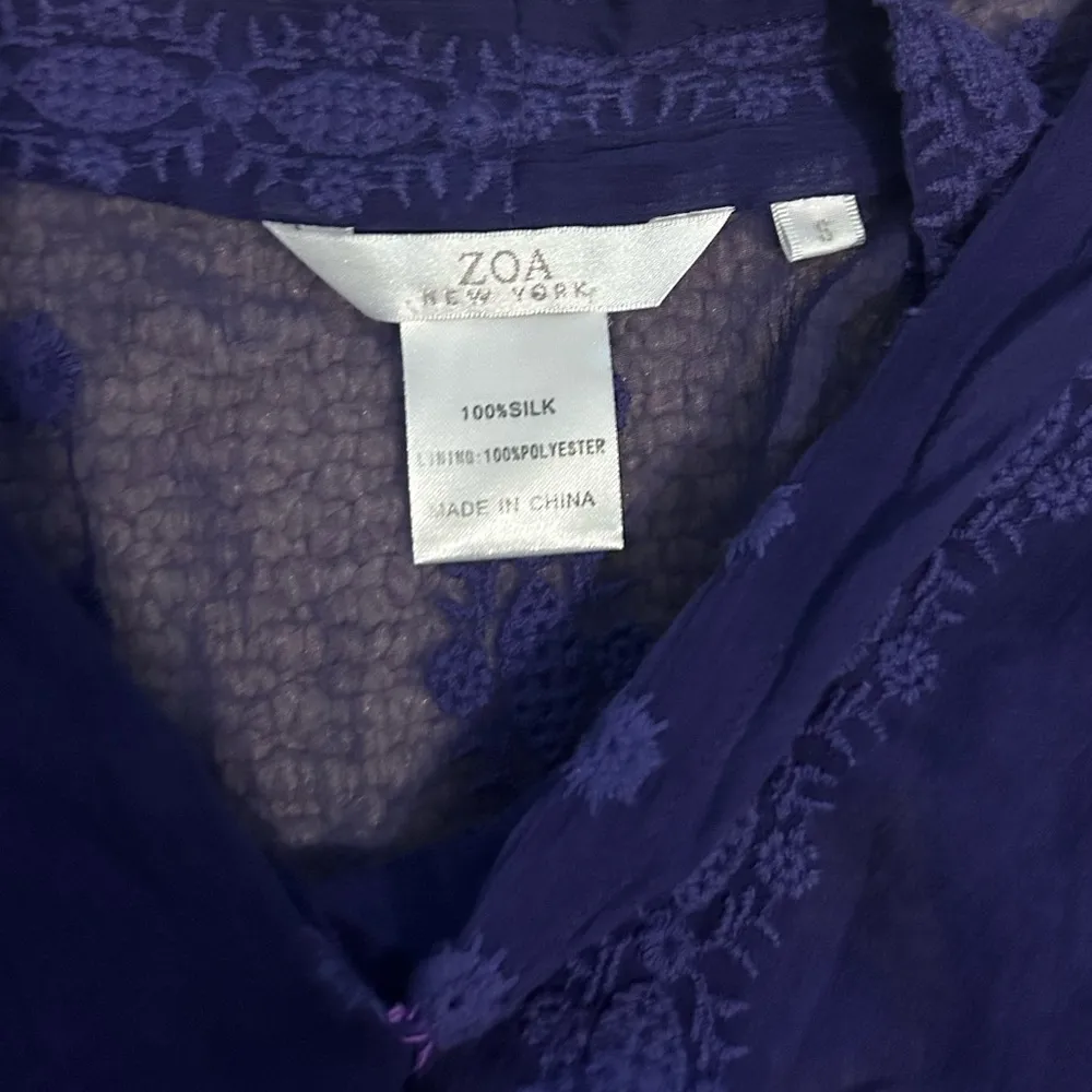 Zoa New York Purple Blouse - Image 3