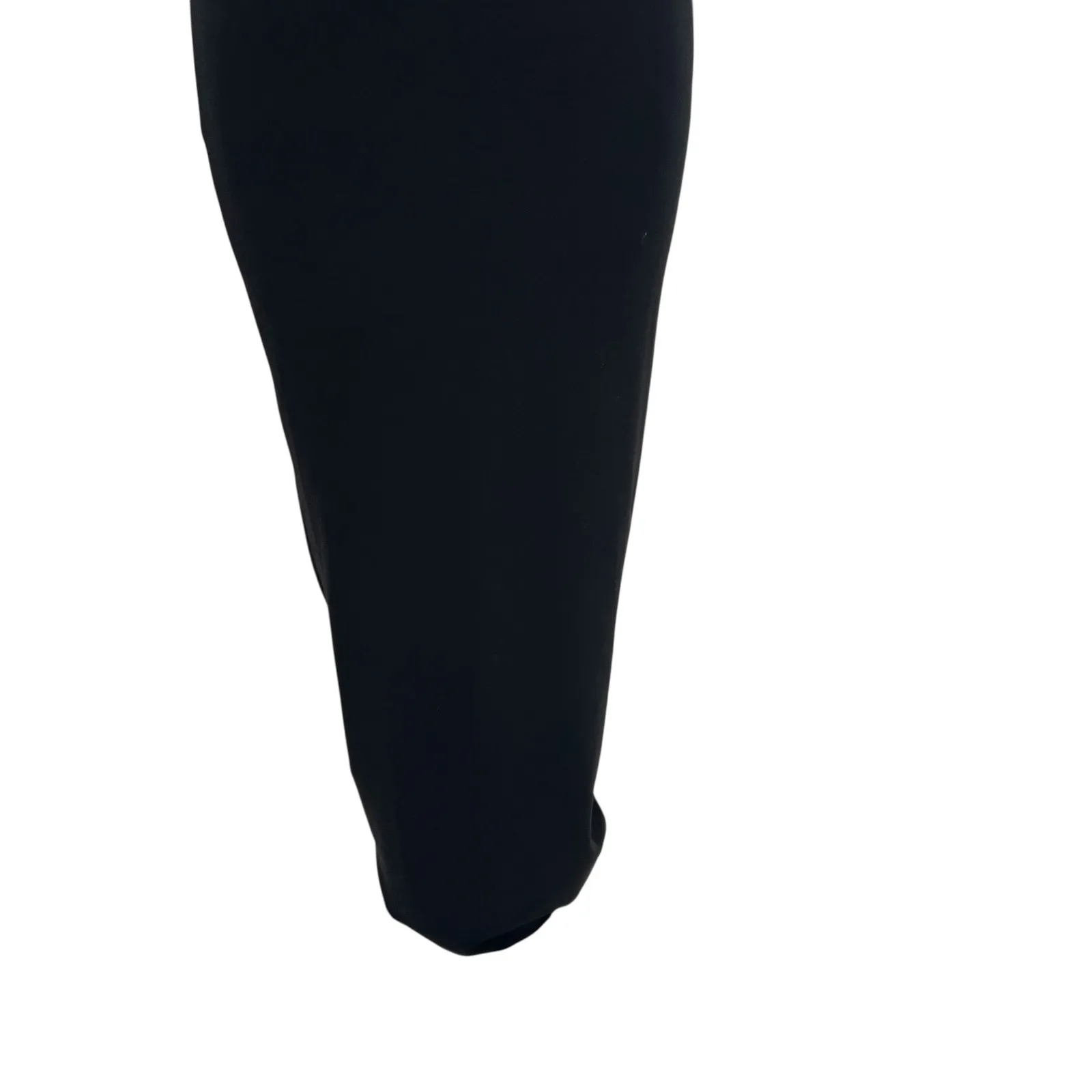 Nookie Long Gown Maxi Dress Bodycon Halter Neck Cut‎ Out Tie Black Size Small - Image 7