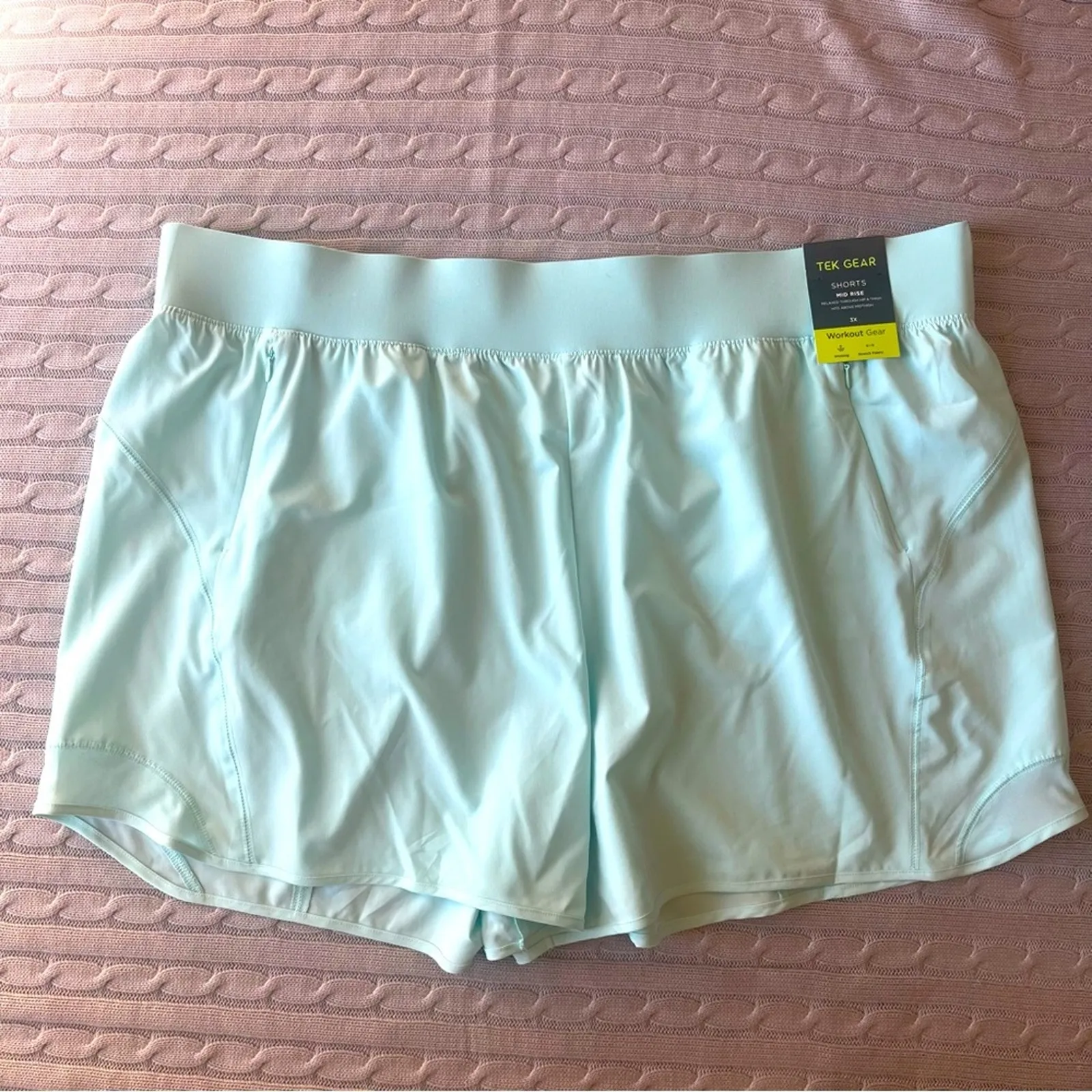 Tek Gear Women's Mint Athletic Shorts Sz 3XL - Image 2