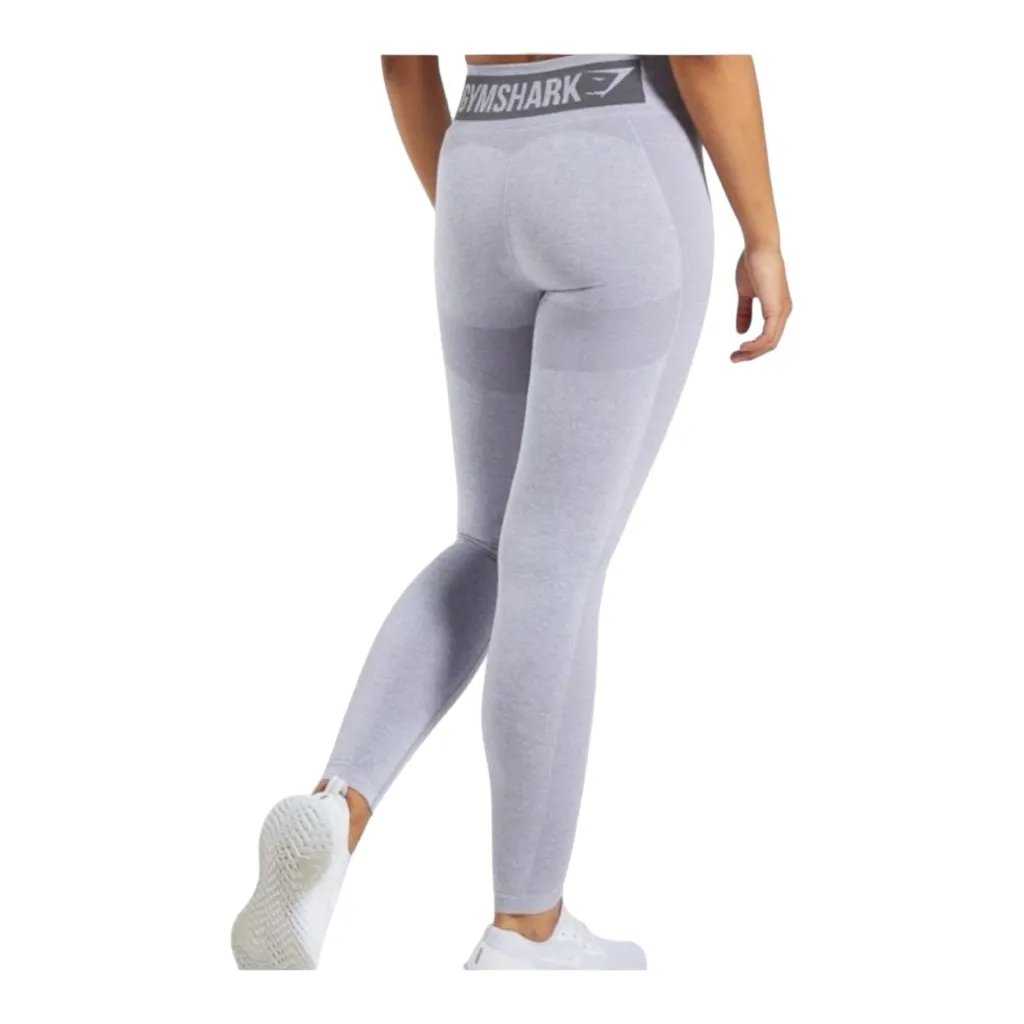 Gymshark Butt-Lifting Grey Seamless Leggings – High-Waist Sculpt & Snatch | SZS - Image 2