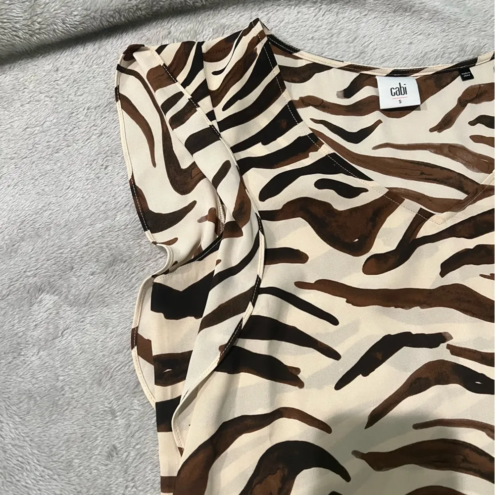 Cabo flutter cap sleeve tank top - Image 3