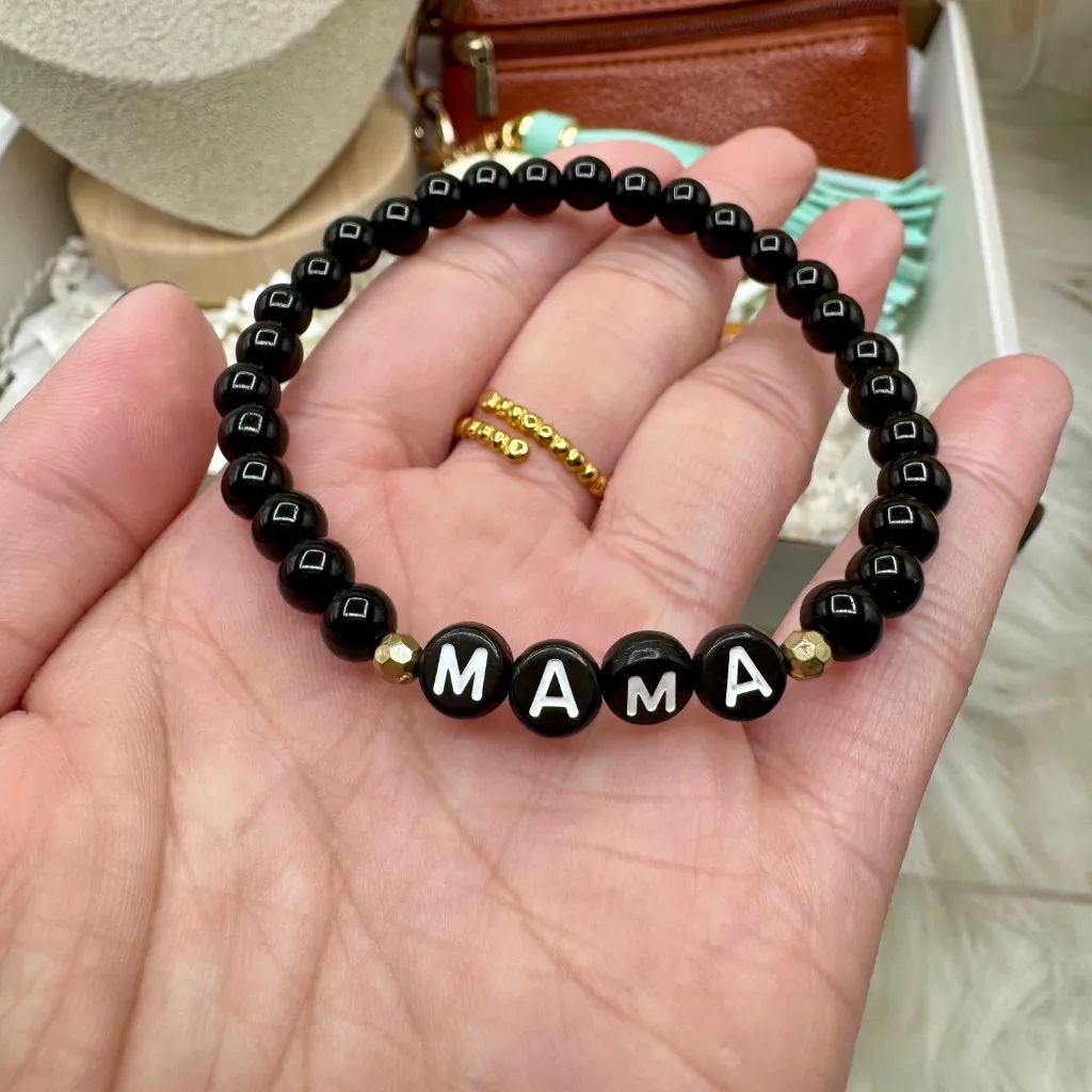 Wristlet Wallet & Jewelry Gift Box Mama Theme for Your Special Mama - Image 4