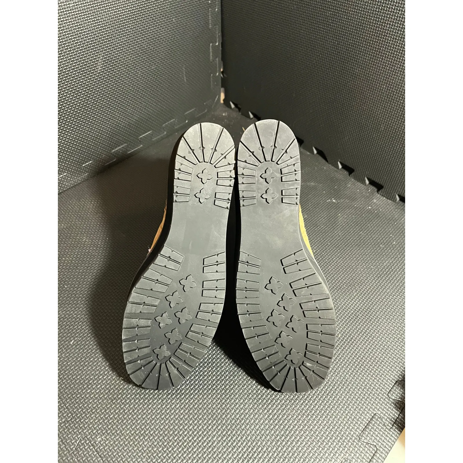 Linea Paolo Indio Wedge Boots Camel Suede‎ Women's Shoes NEW Size 10M Tan - Image 5