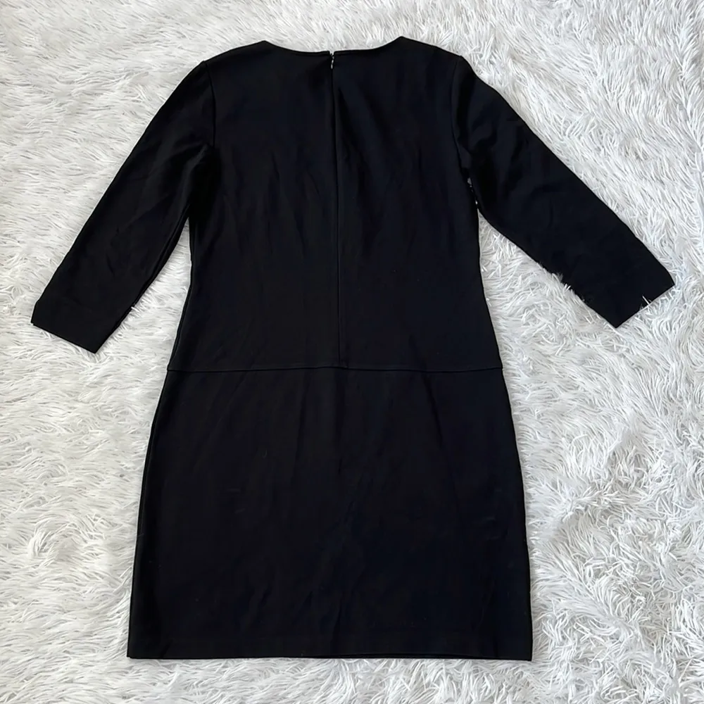 BROOKS BROTHERS Shift Mini dress in black size 4 - Image 11