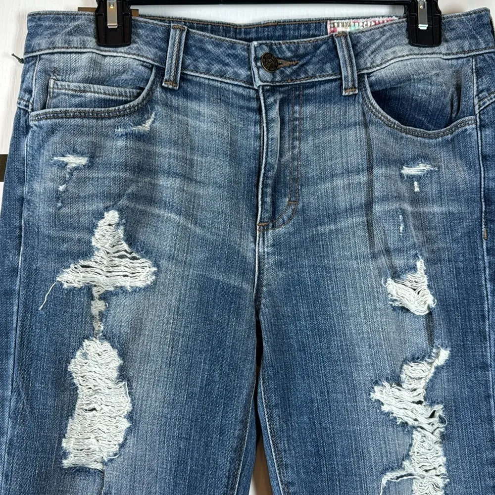 SIWY Ladonna Hi Waist Slim Crop Denim Blue Jeans Size 29 NWT #VEG - Image 6