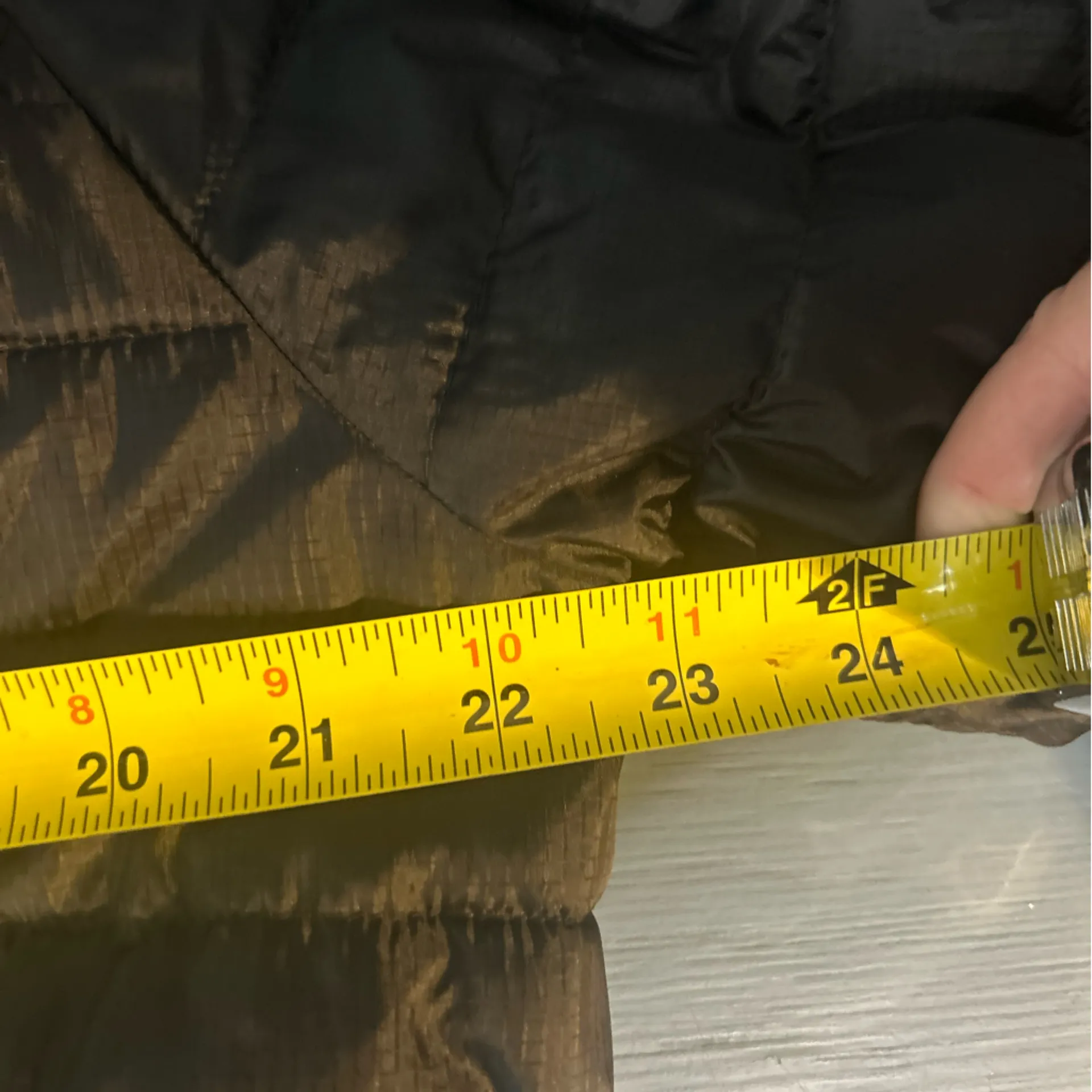 Tek Gear Black Lightweight Puffer Jacket | Size XL - Image 6