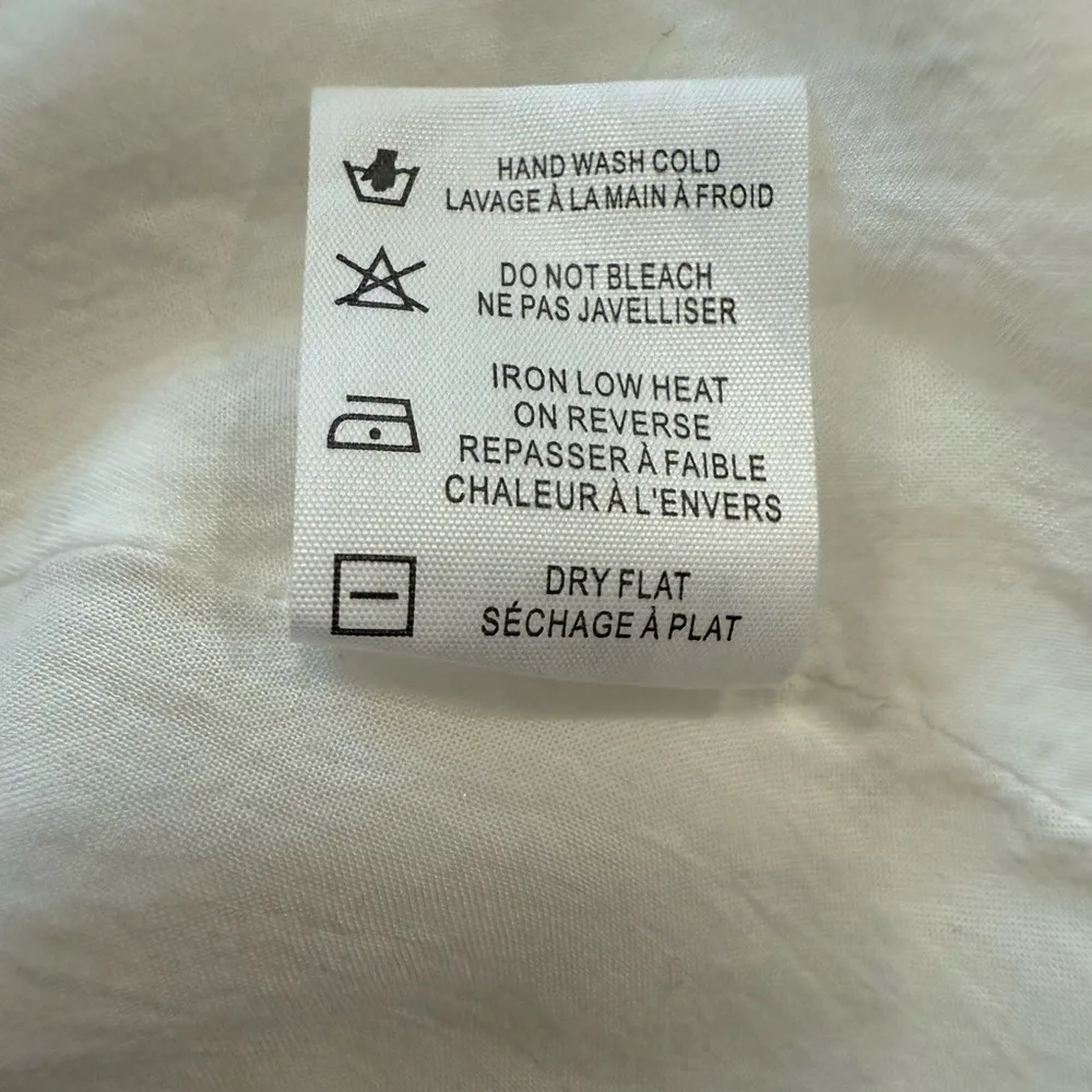 **Saltwater Luxe Linen-Blend Mini Tank Dress – Off-White – Size XL** - Image 6