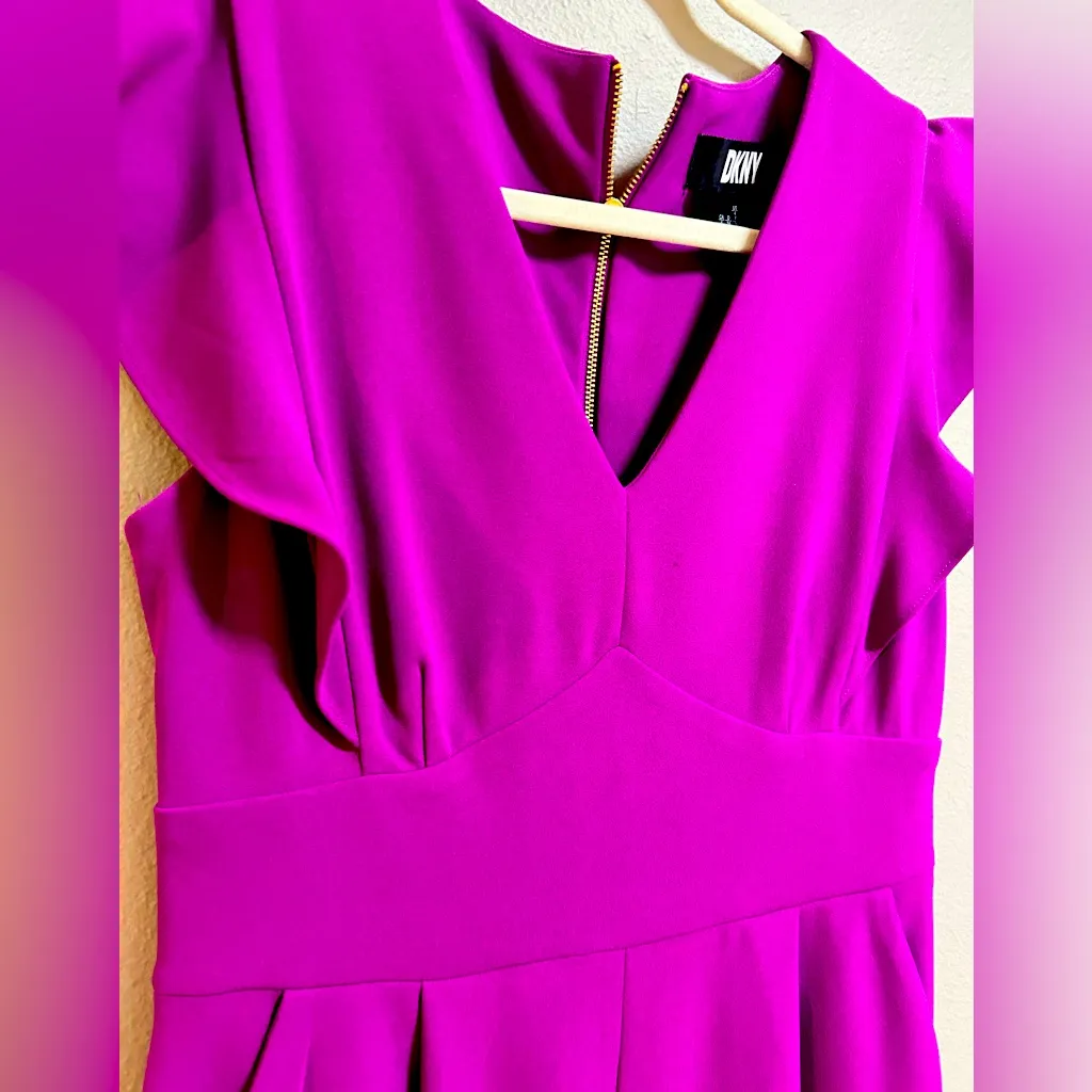 DKNY Magenta Pantsuit - Image 2