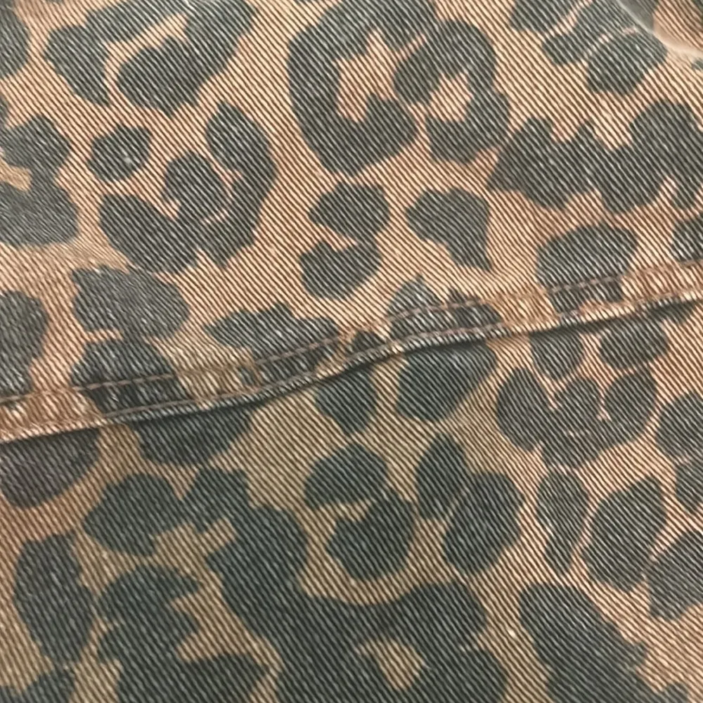 leopard denim jacket - Image 7