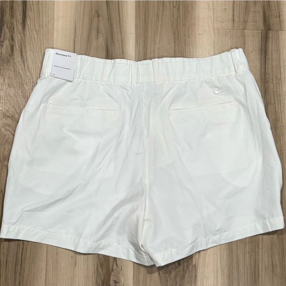 NEW Nike Victory Dri-Fit 5" Golf Shorts White Women’s XL - Image 6