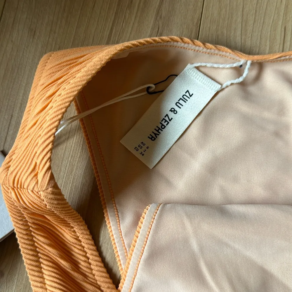 Zulu & Zephyr Signature Curve Brief in tangerine Orange Size 2 - Image 2