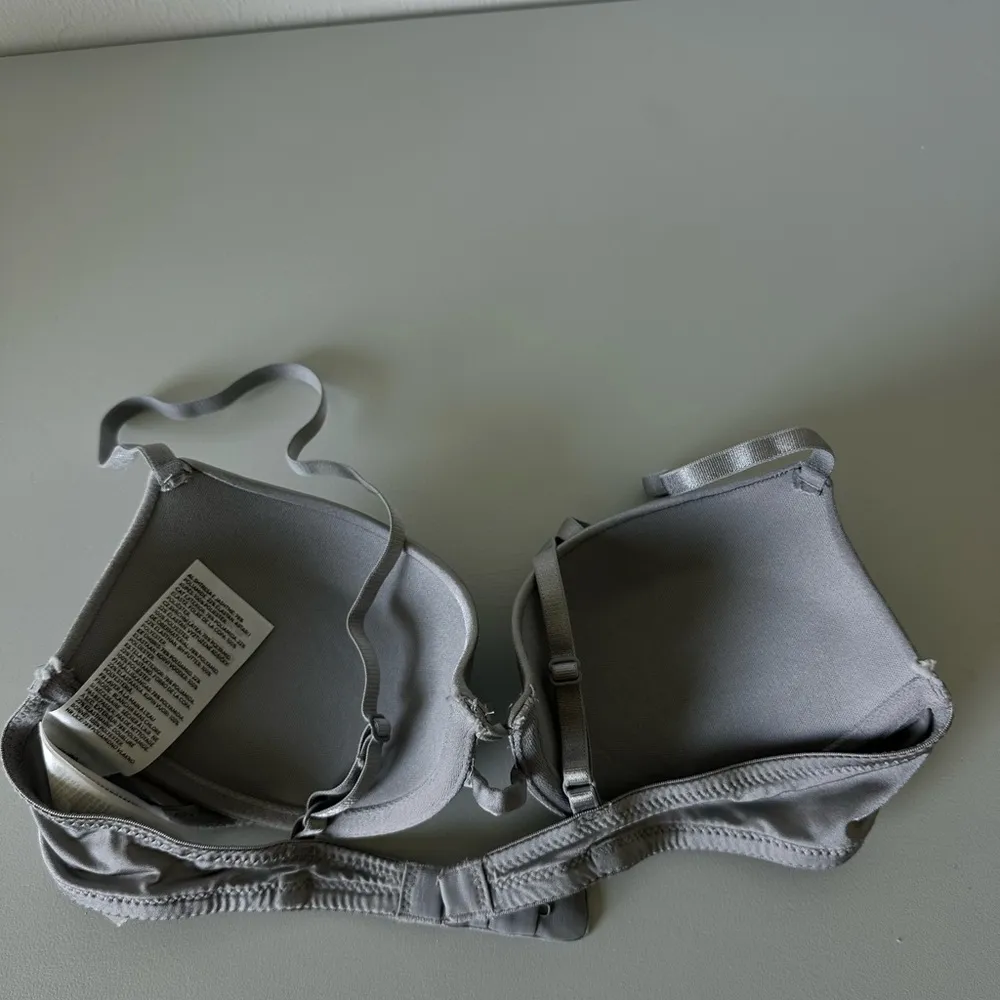 NWOT  Microfibre push-up bra light grey / Size 34B - Image 8