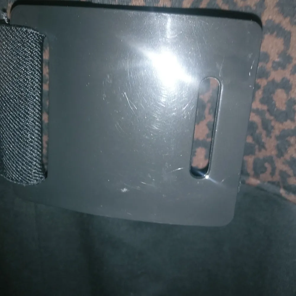 Adrienne Vittadini 14 Sleeveless Black Sheath Animal Print Belted Dress - Image 6