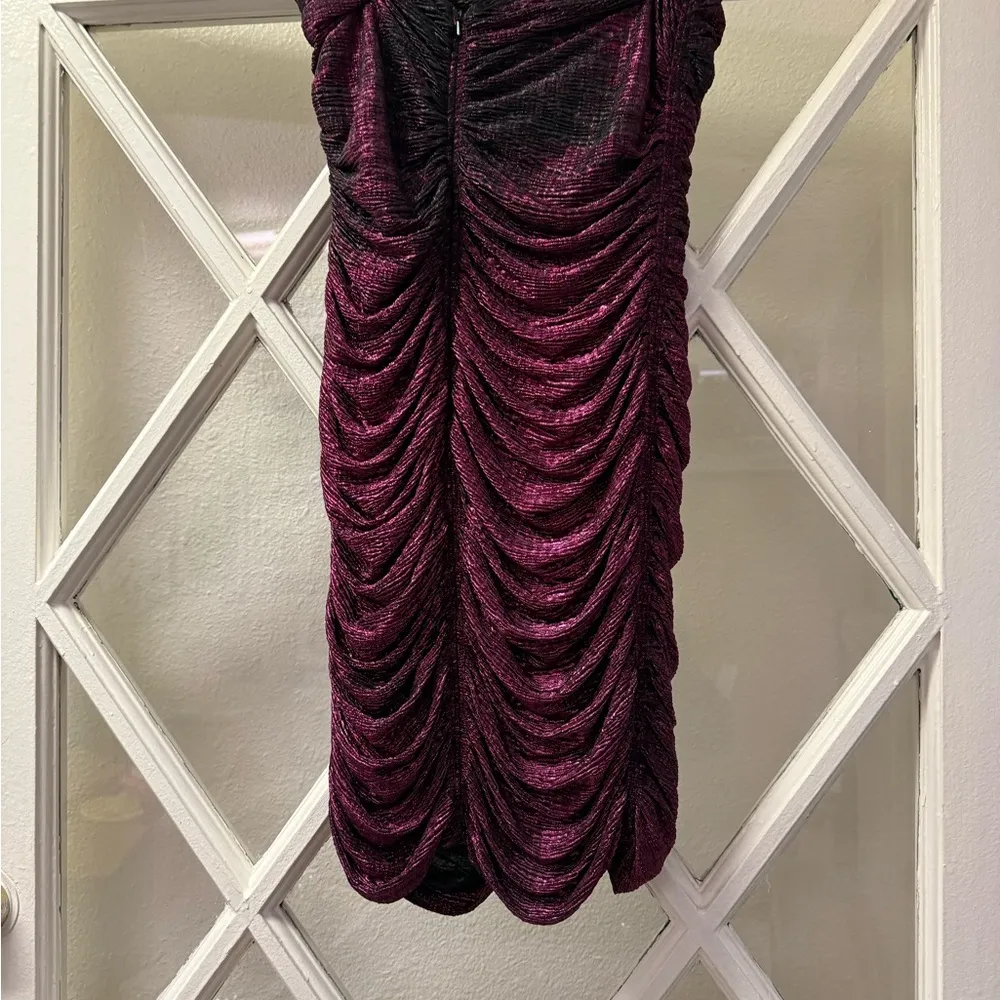 Gio Metallic Mini Dress - Image 7