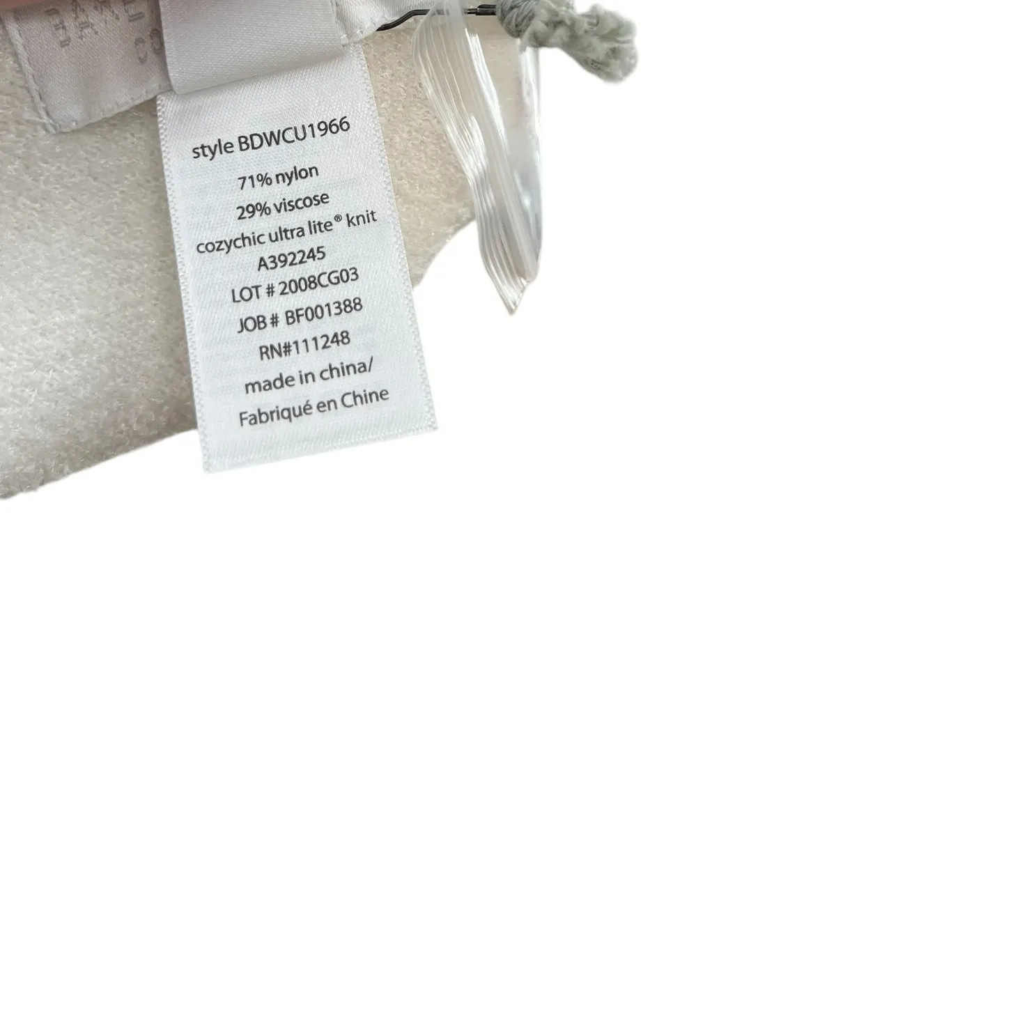 Barefoot Dreams CozyChic Ultra Lite Ocean Breeze Poncho Ombre Rose One Size - Image 12