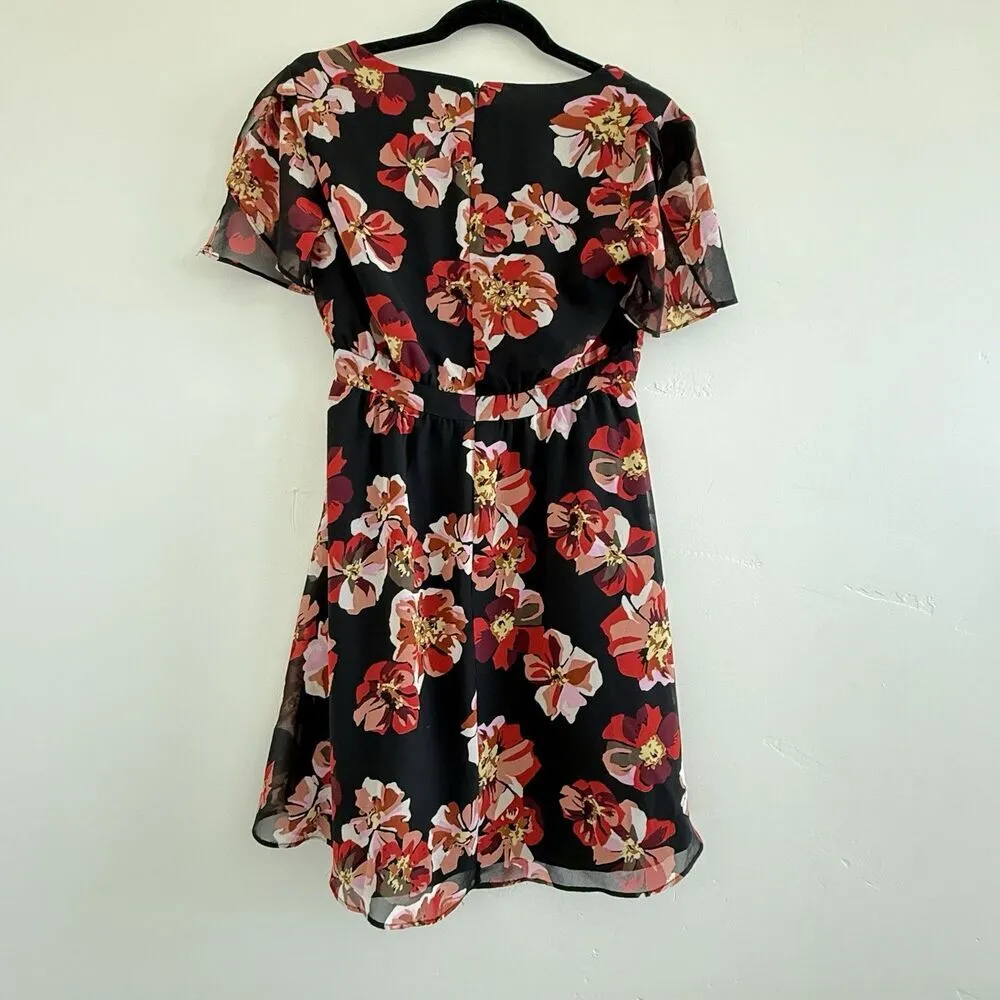 Madewell Orchard Dress Prairie Women Floral 70s Style Flutter Sleeve romantic 0 - Image 10