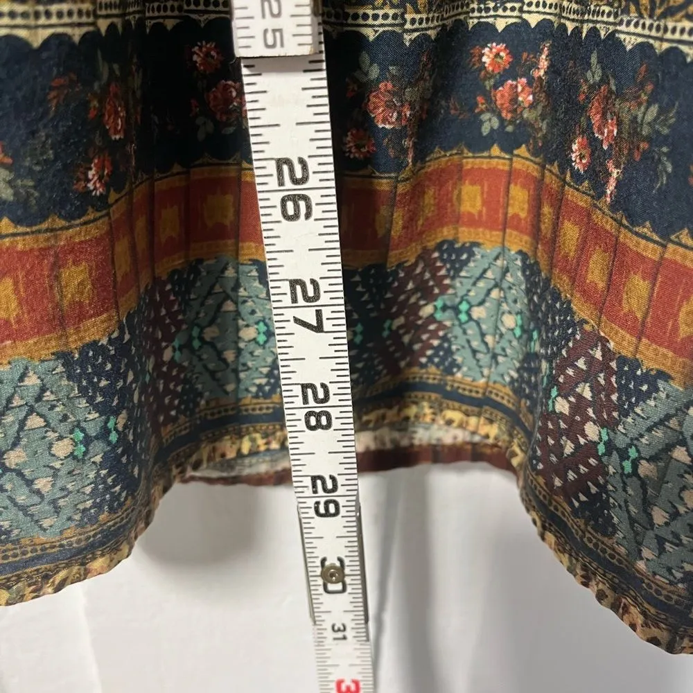 Farm Rio Bohemia mixed patchwork dress size small - Image 10