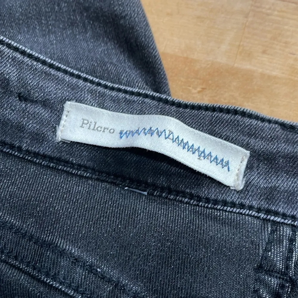 Pilcro Parallel Straight Leg Black Jeans - Image 3