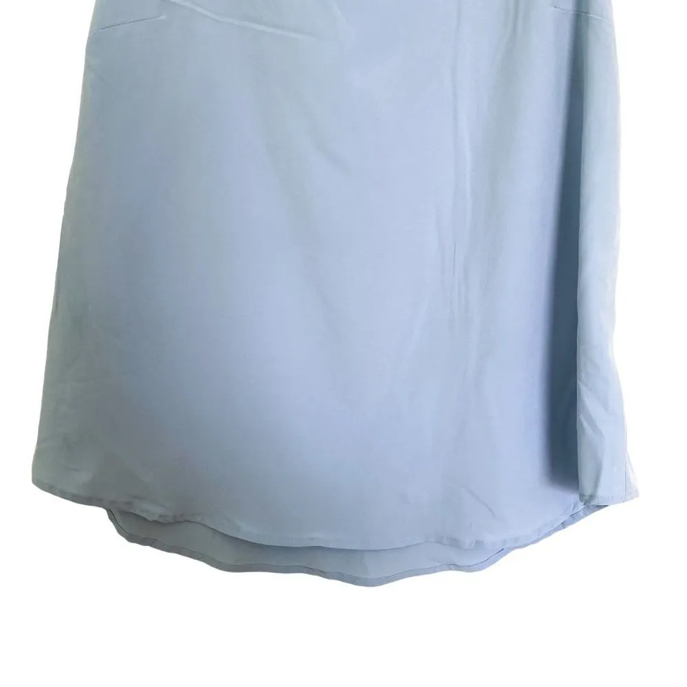 Time and Tru Light Blue Sleeveless Swing Tank Top Size Small - Image 4