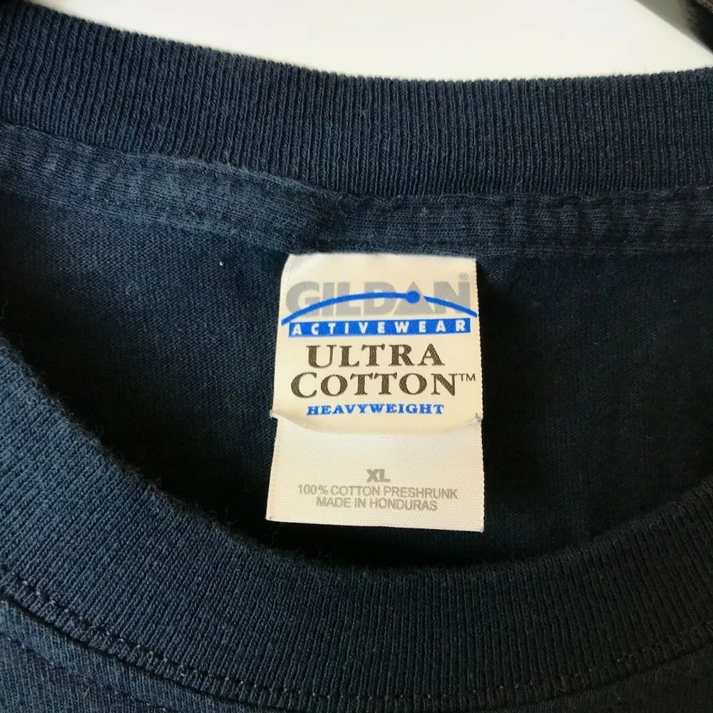 2008 Vintage Gwrra Wing Ding 28 T Shirt 00s Nashville Tennessee Event Blue XL - Image 4