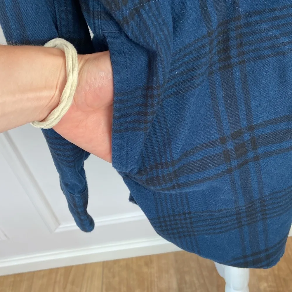 Carhartt Rugged Flex Relaxed Fit Midweight Flannel Long-Sleeve Plaid Tunic Sz L - Image 10