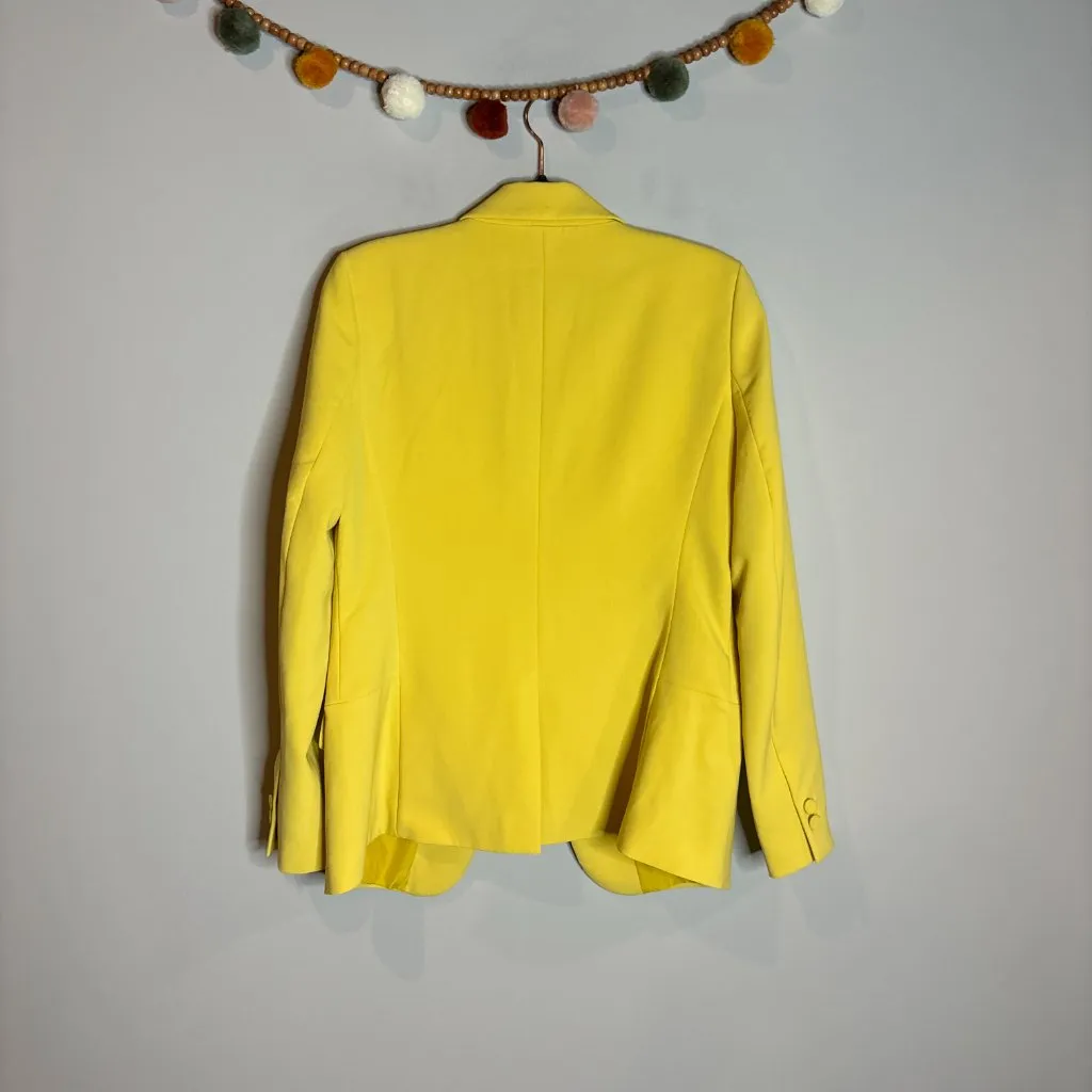 Ann Taylor yellow open blazer jacket - Image 5