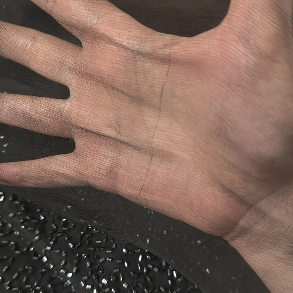 Pappell Boutique Evening Vintage Black Sequin Beaded Sheer Bell Sleeve Blouse 1X - Image 13