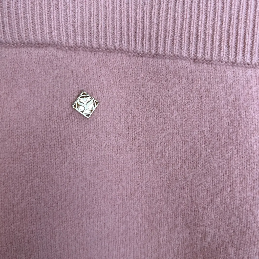 Sandro Paris Wool Mini Shorts Light Pink Size FR 42 US XL - Image 3