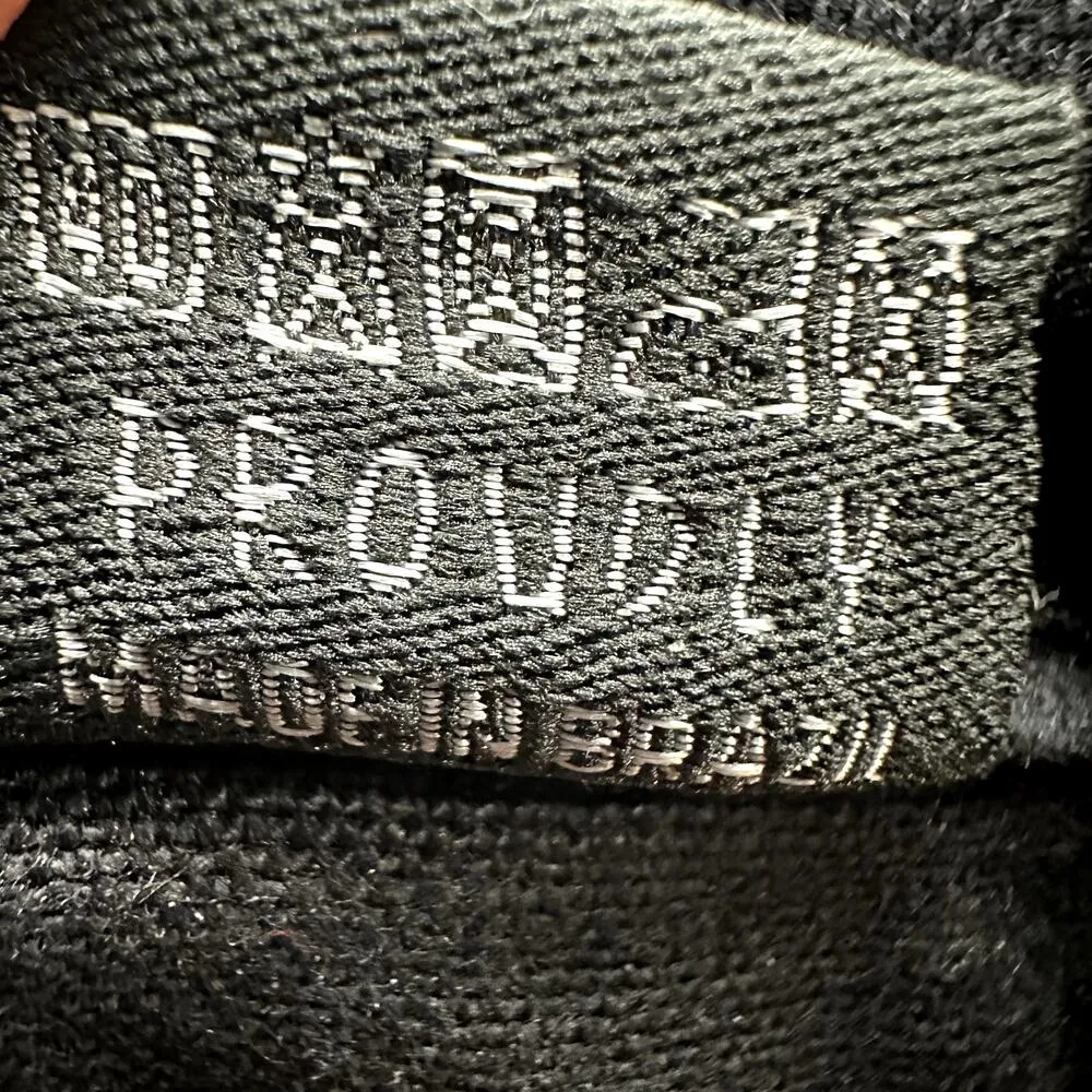 Brazil Roxx Jeans Straight Embroidered Embellished Rhinestone Black 6 28x31 - Image 5