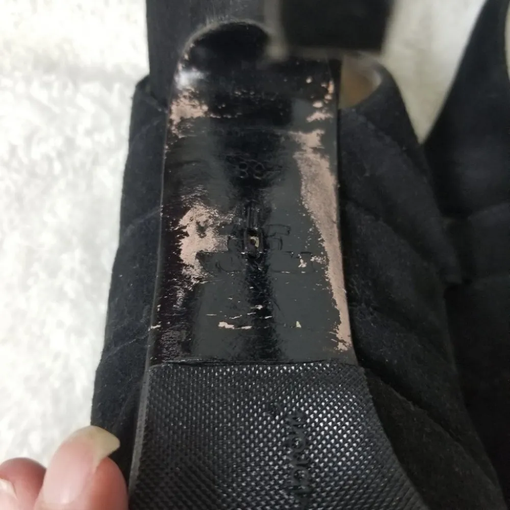 Prada  3 strap slingback heels - Image 7