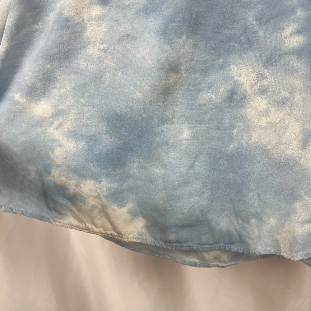 Final Touch Medium Made in USA Cloud Tie Dye Sheath Dress - Image 3