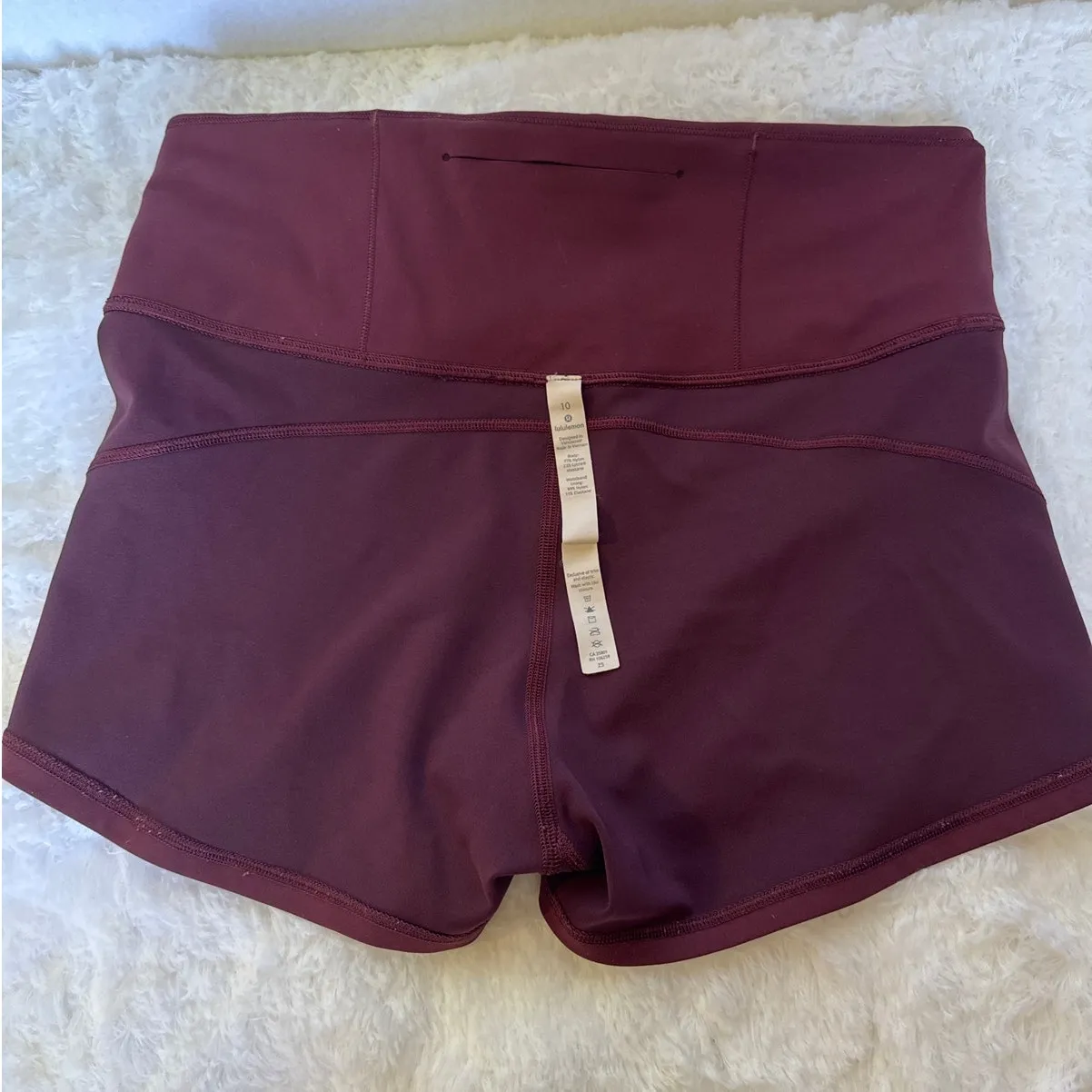 Lululemon In Movement Short *Everlux 2.5" Everlux Arctic Plum 10 Purple - Image 8