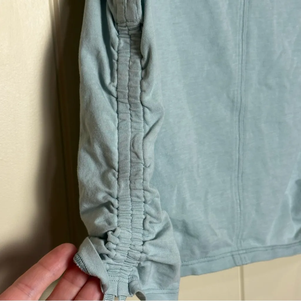 Lululemon Women’s Cinch It Up Tank Top Hazy Jade Workout Pima Cotton EUC $54 - Image 8