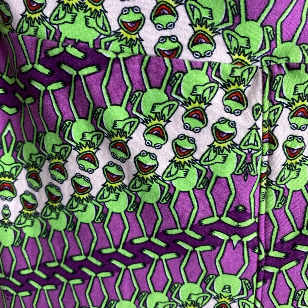 Lula Roe TC Kermit the Frog Leggings - Image 4