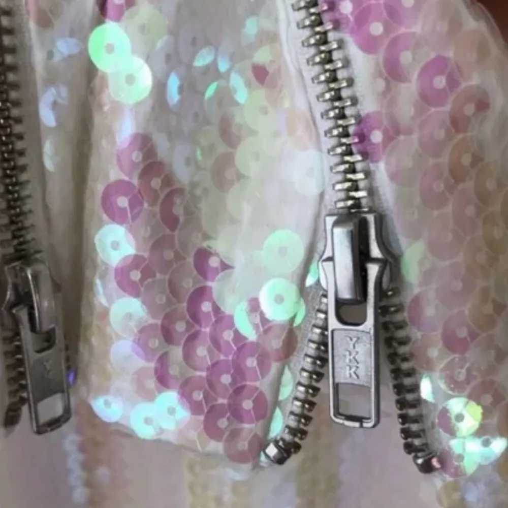 Nwot Alex Perry sequin dress white Size 2 - Image 8