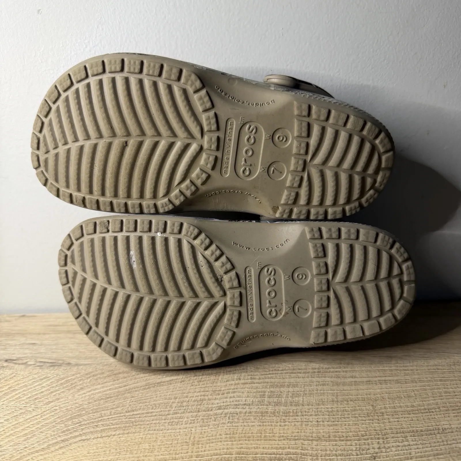 Crocs Classic Clog Camo RealTree Edge Mens Size 7 Womens Size 9 Slip On M7 W9 - Image 11