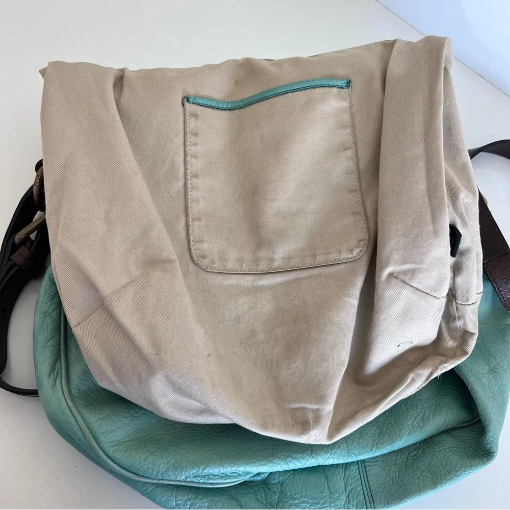 Mulberry Mitzy Medium Hobo Crossbody Messenger Emerald Pebbled - Image 12