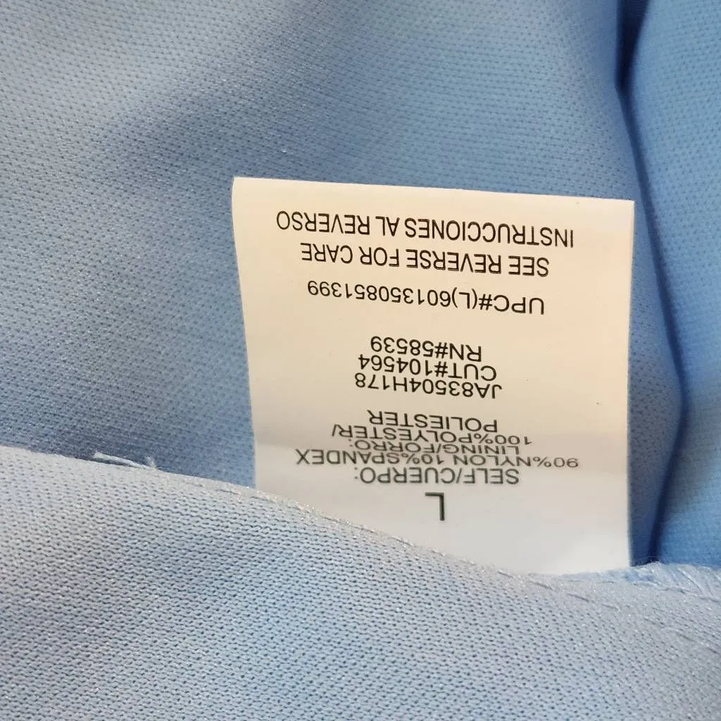 Speechless Blue Lace Sleeveless Mini Dress NWT Size Large Wedding Guest Dress - Image 9